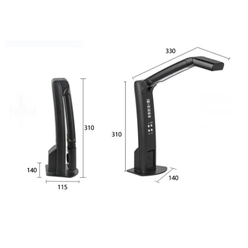 Document Camera Visualizer - Portable Foldable Document Camera Visual Presenter