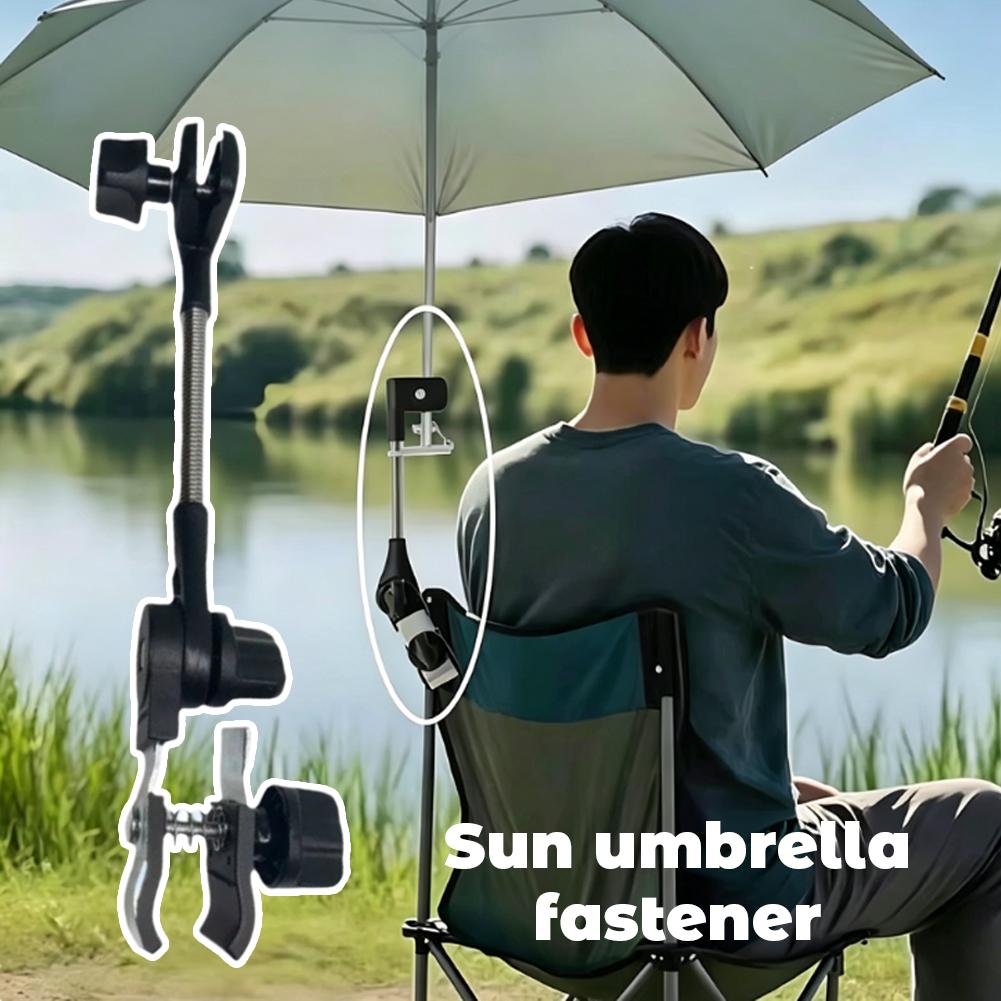 Mini Projector Portable - Small Clamp Umbrella Mount for Fishing