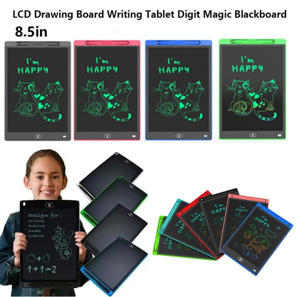 Digital Drawing Tablet - High Quality 8.5in LCD Drawing Board