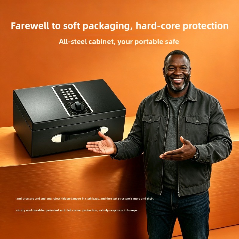 Electronic Gadgets For Home - Electronic Password Fireproof Waterproof Shockproof Safe