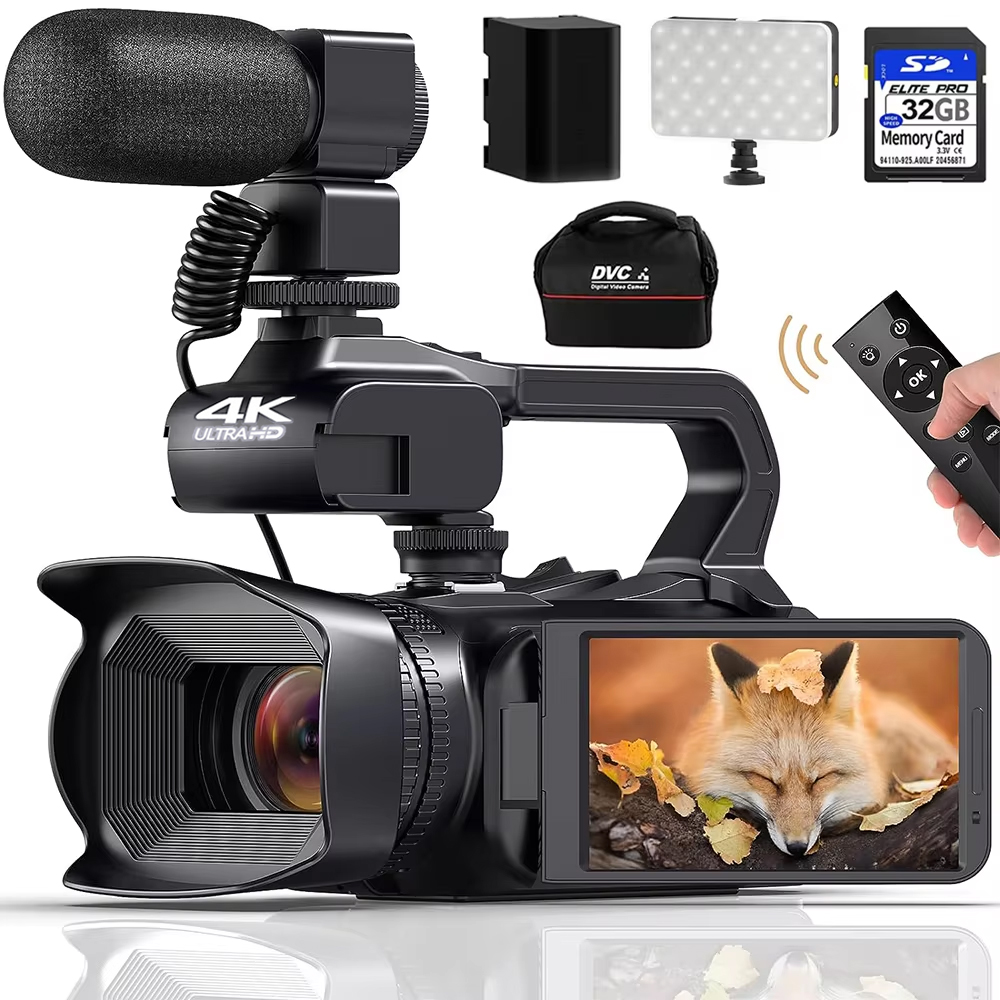 Electronic Gadgets For Home - 4K Professional Video Cameras for Photography