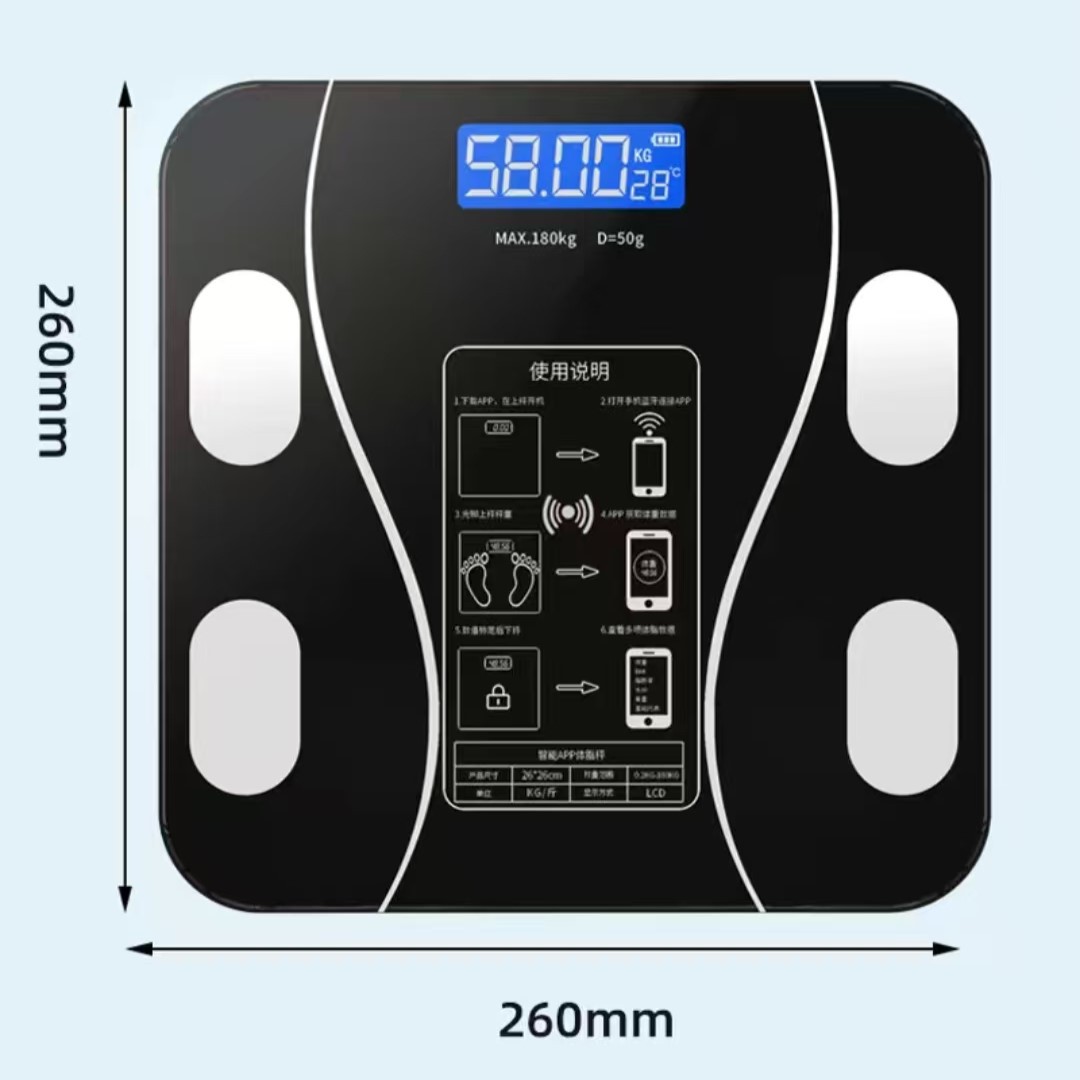 Body Fat Scale Smart - New USB Body Fat Scale,Intelligent and