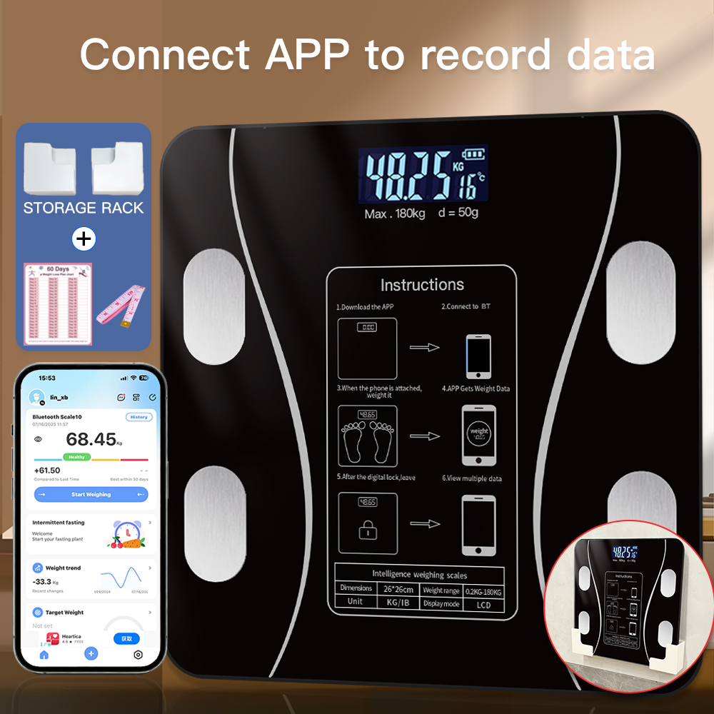 Body Fat Scale Smart - Conridel is a high-precision intelligent APP