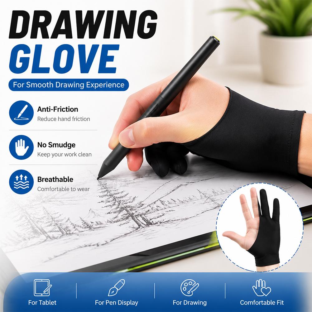 Digital Drawing Tablet - Drawing Glove Anti Touch Screen Artist