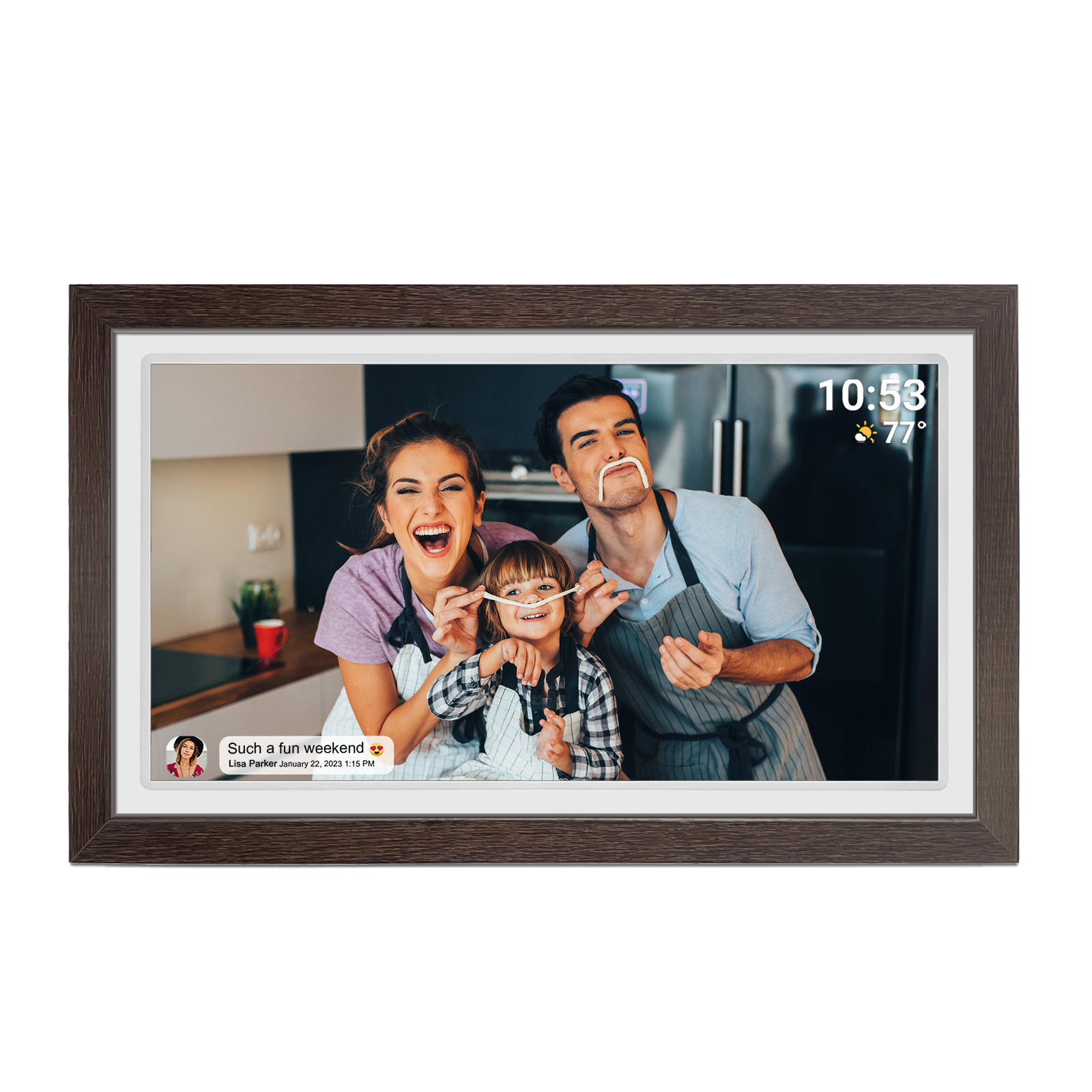21.5-Inch WiFi digital photo f - Digital Photo Frame Wifi 评论和价格