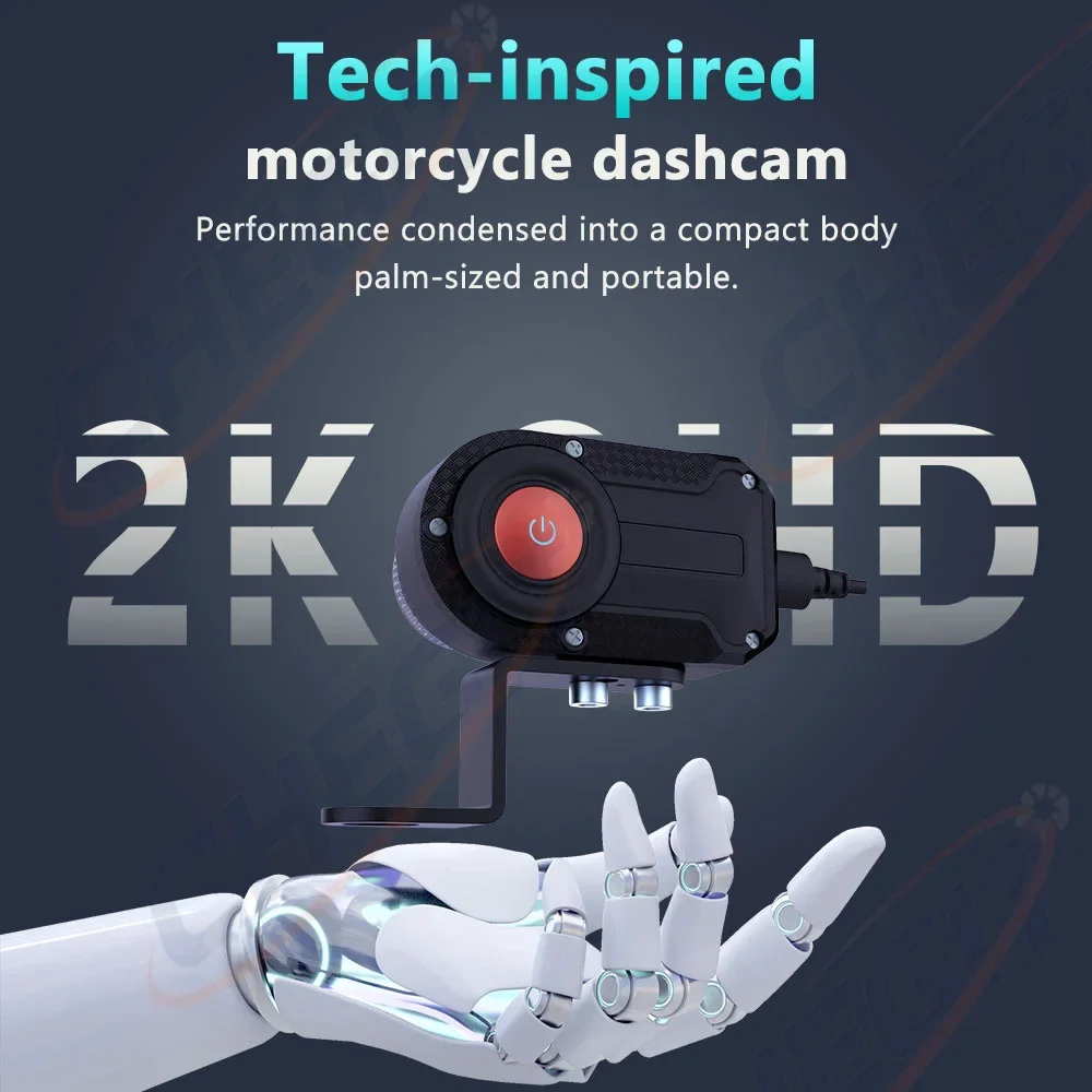 Motorcycle DVR 2K HD WiFi With - Compact Camera Mirrorless 评论和价格