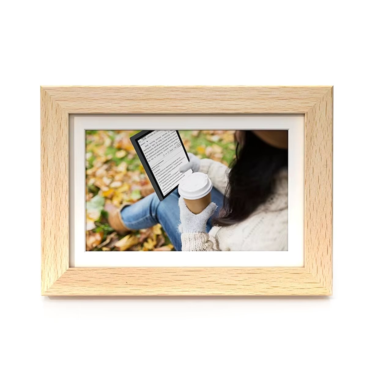 A73T 7.3'' Color E-Ink Display - Digital Photo Frame Wifi 评论和价格