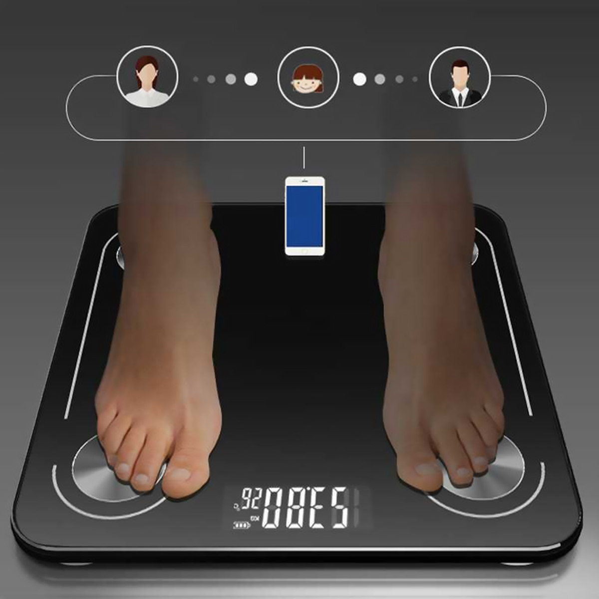 Intelligent Body Fat Scale Tem - Body Fat Scale Smart 评论和价格