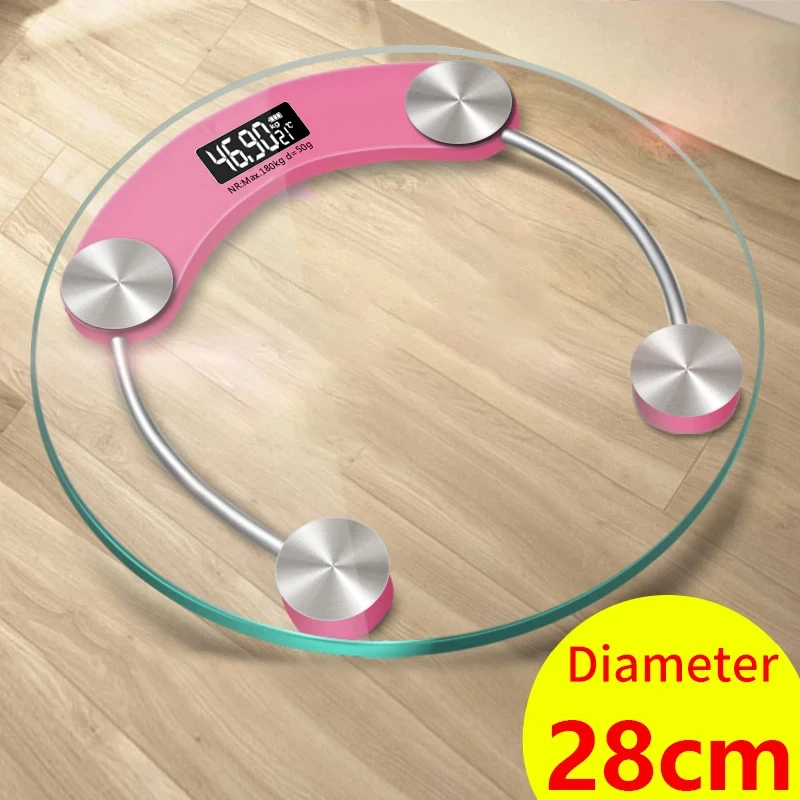 Fashion Round Weight Scale LCD - Body Fat Scale Smart 评论和价格