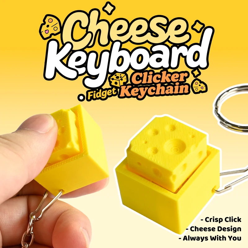 3D Printed Fidget Clicker Keyc - Electronics Latest Gadgets 评论和价格