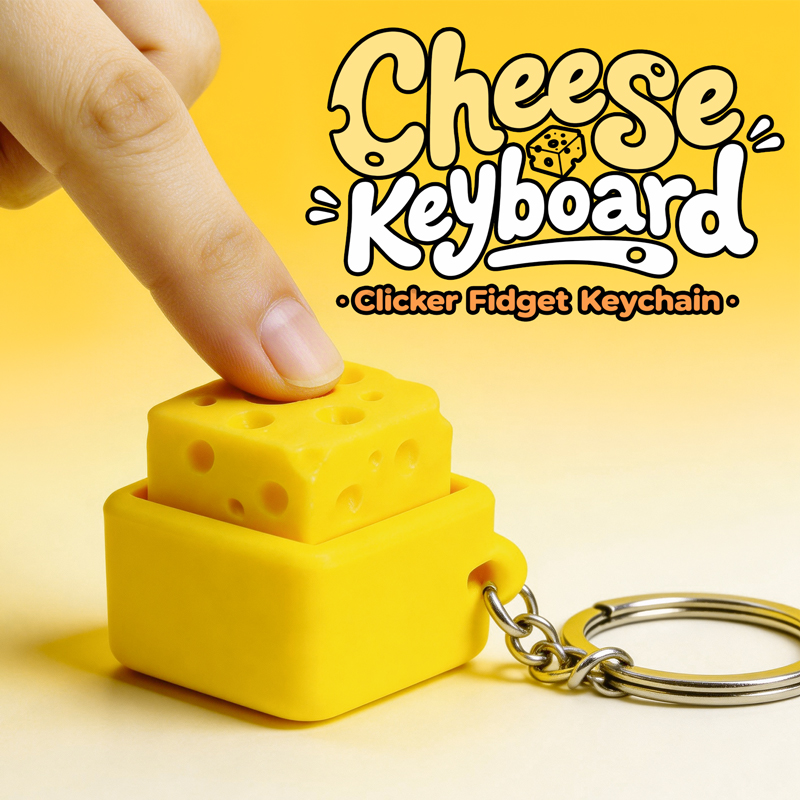 3D Printed Fidget Clicker Keyc - Electronics Latest Gadgets 评论和价格