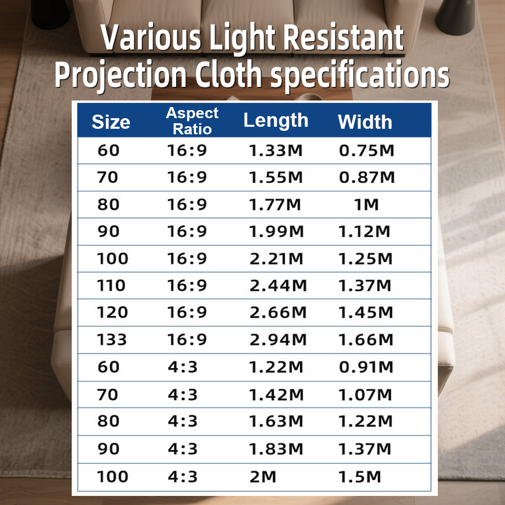 Universal Projector Screen 80/ - Mini Projector Portable 评论和价格