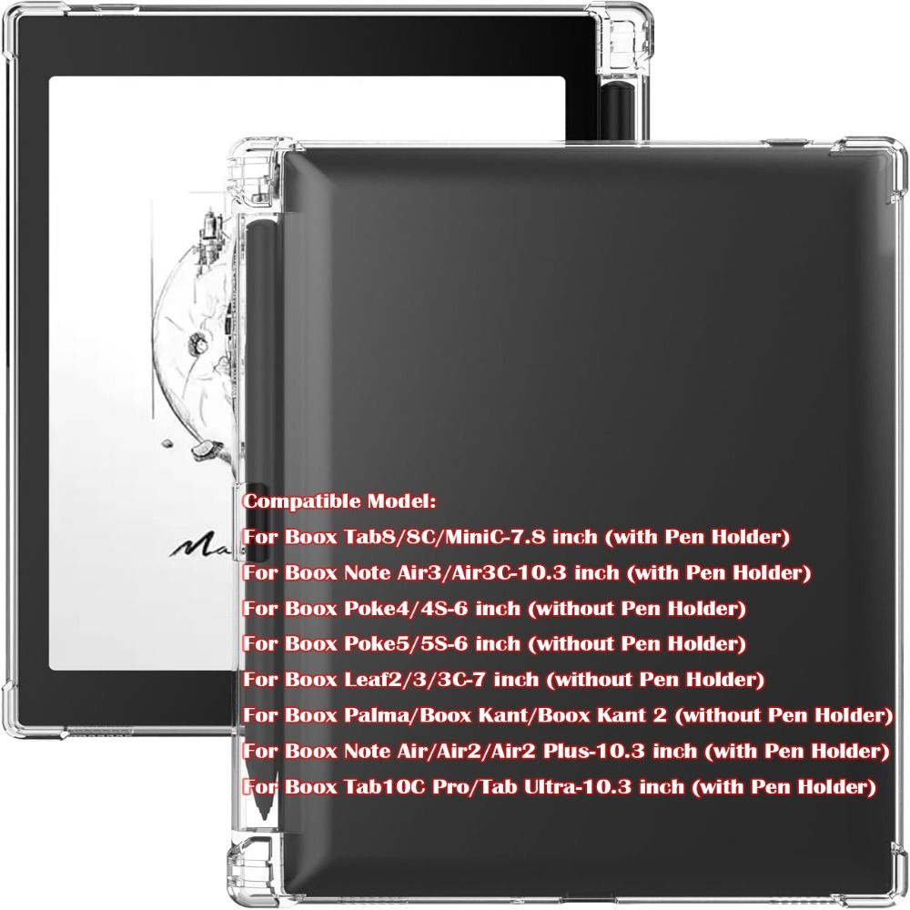 Transparent E Ink Tablet Case  - E-Ink Tablet Reader 评论和价格
