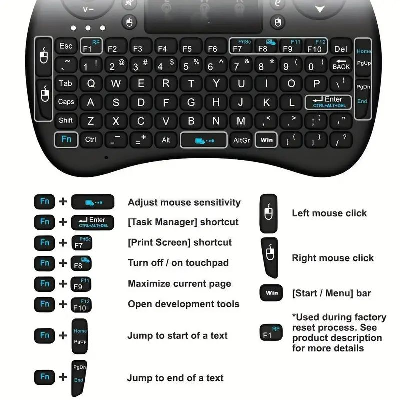 Mini English Bluetooth Keyboar - Mini Projector Portable 评论和价格