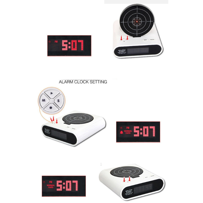 Clock Target Digital Alarm Clo - Electronic Gadgets For Home 评论和价格