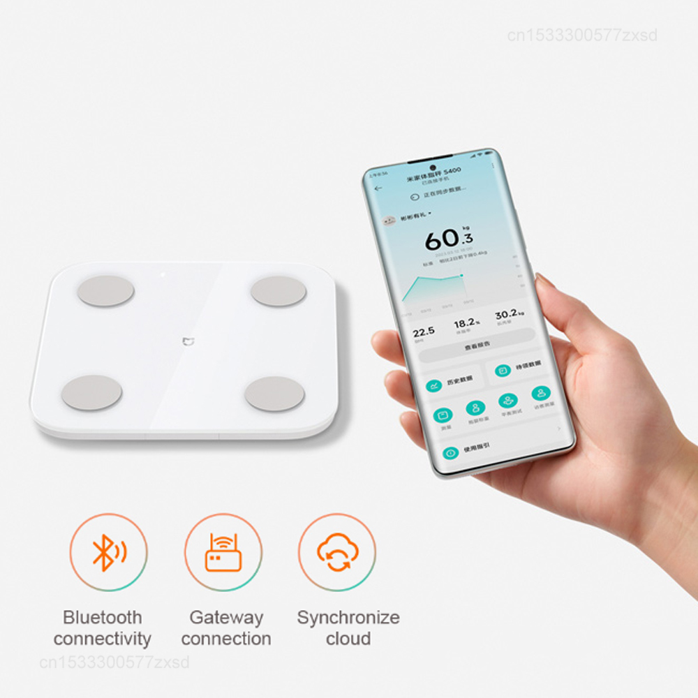 Mijia Body Fat Scale S400 Blue - Body Fat Scale Smart 评论和价格