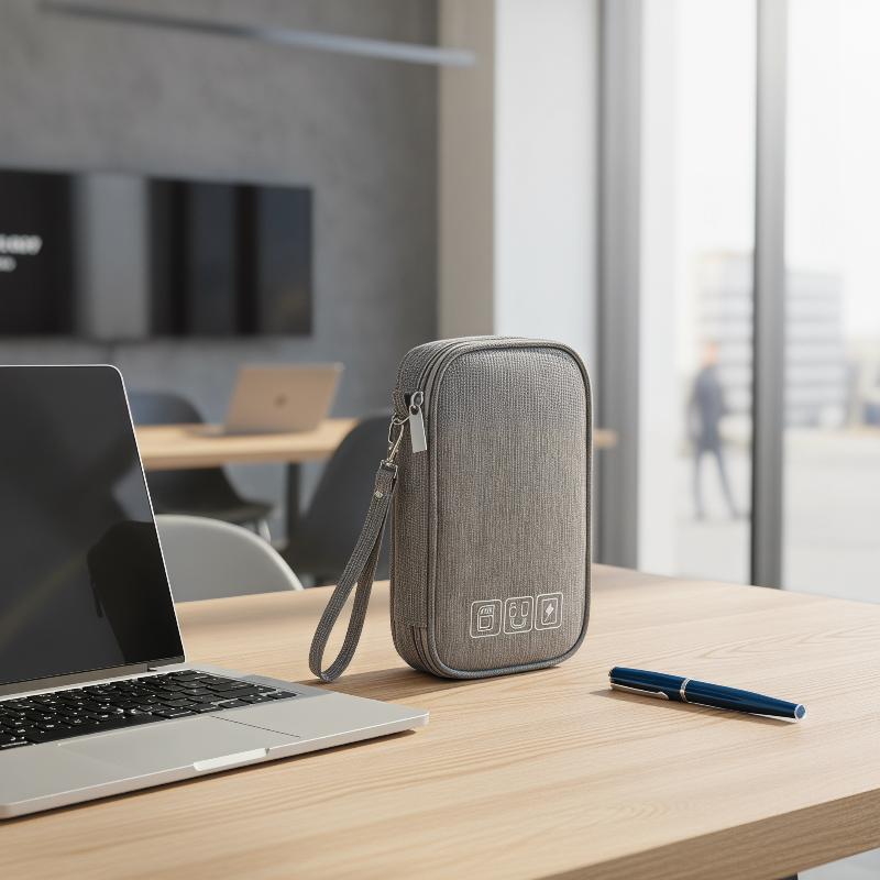 Double Layer Cable Storage Bag - Electronics Gadgets And Accessories 评论和价格