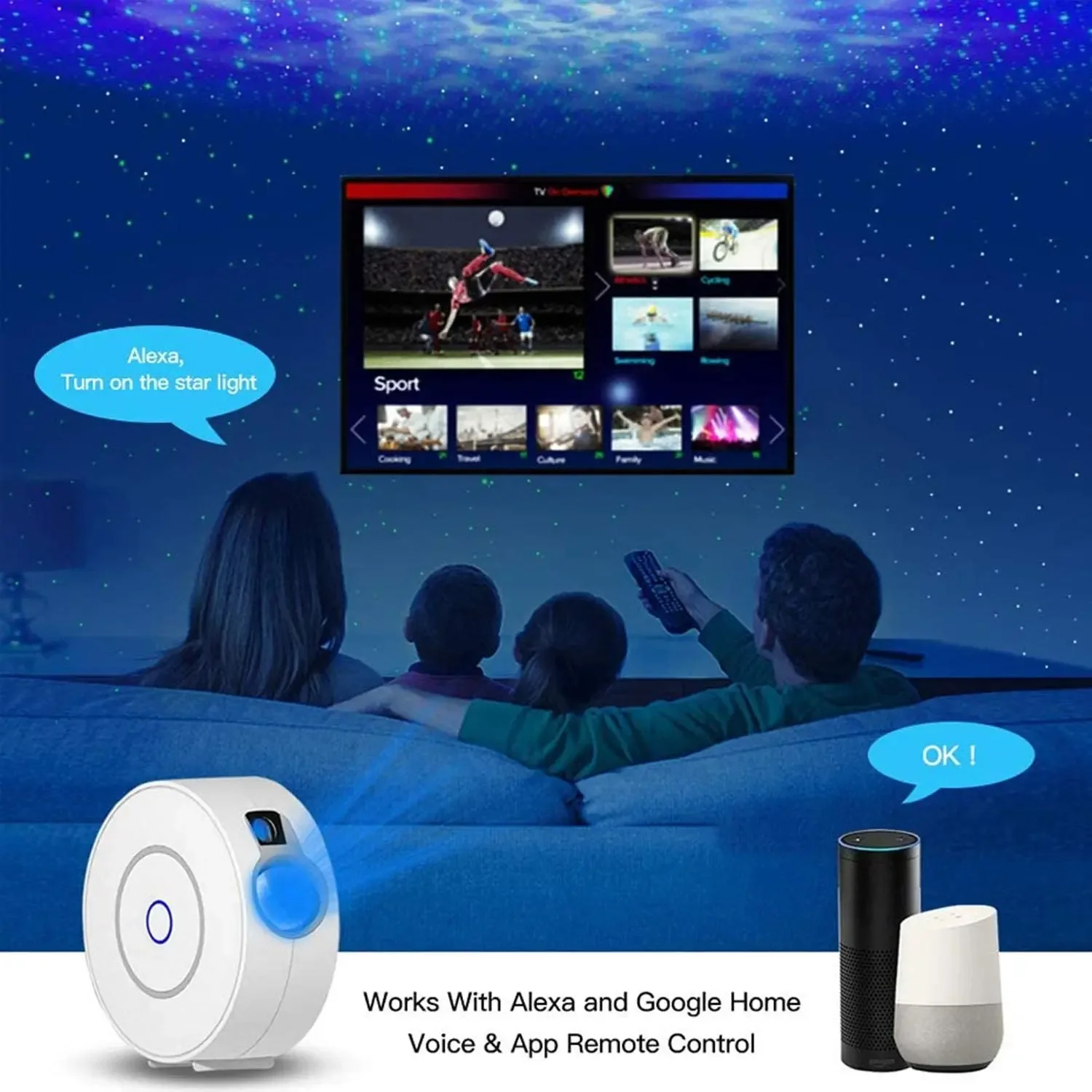 Tuya WiFi Intelligent Aurora G - Electronic Gadgets For Home 评论和价格
