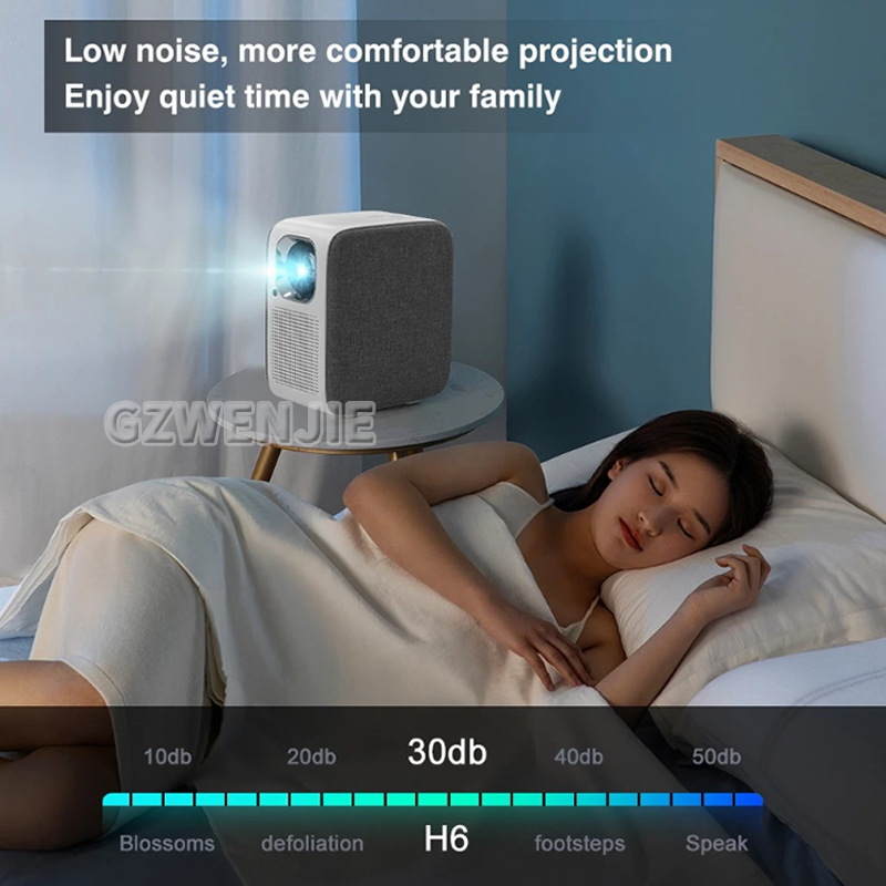 H6 Mini Projector LED 1080P Fu - Mini Projector Portable 评论和价格
