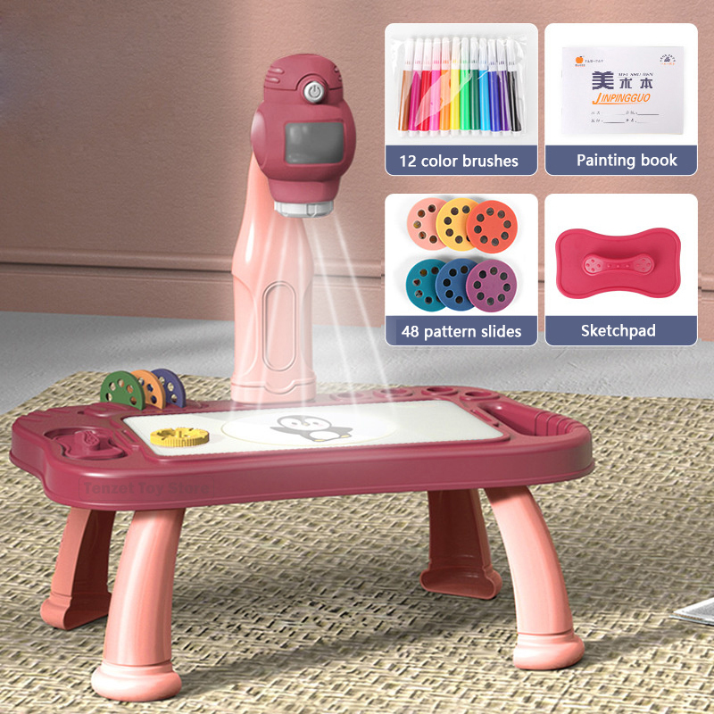 Smart Projector Kids Painting  - Digital Drawing Tablet 评论和价格