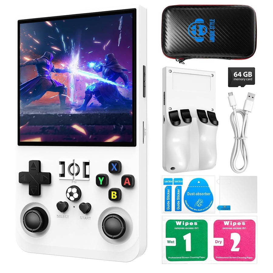 R36MAX Open Source Handheld Ga - Handheld Game Console 评论和价格