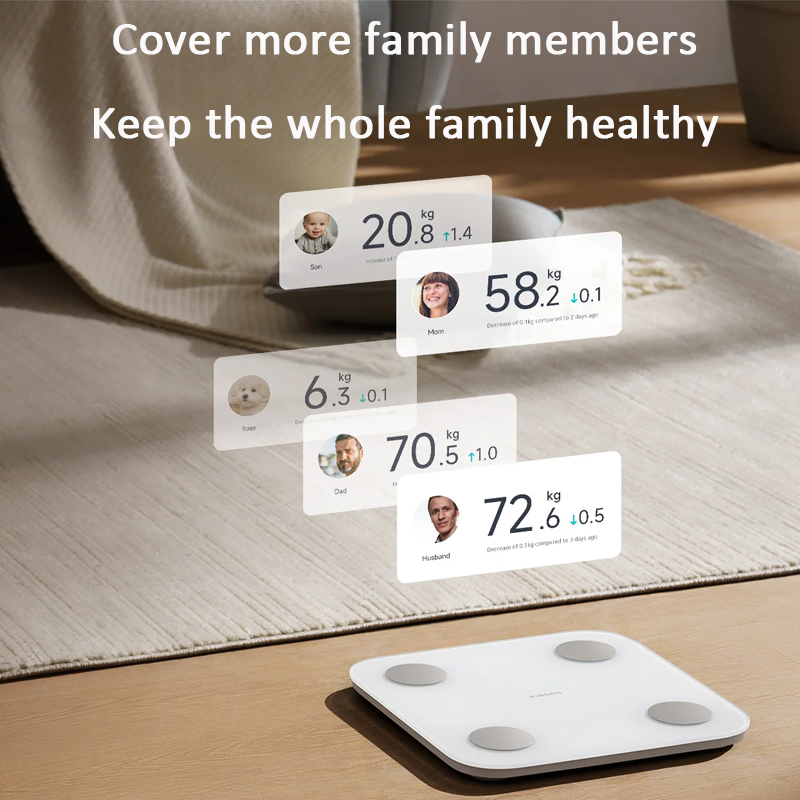 Xiaomi Body Fat Scale S400 Blu - Body Fat Scale Smart 评论和价格