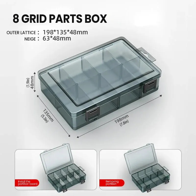AIRAJ Plastic Tool Parts Box S - Electronics Gadgets And Accessories 评论和价格