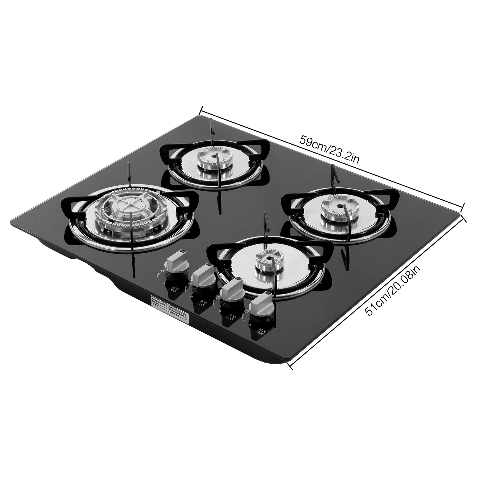 Built-in 4-Burner Gas Cooktop  - Electronics & Gadgets Icon 评论和价格