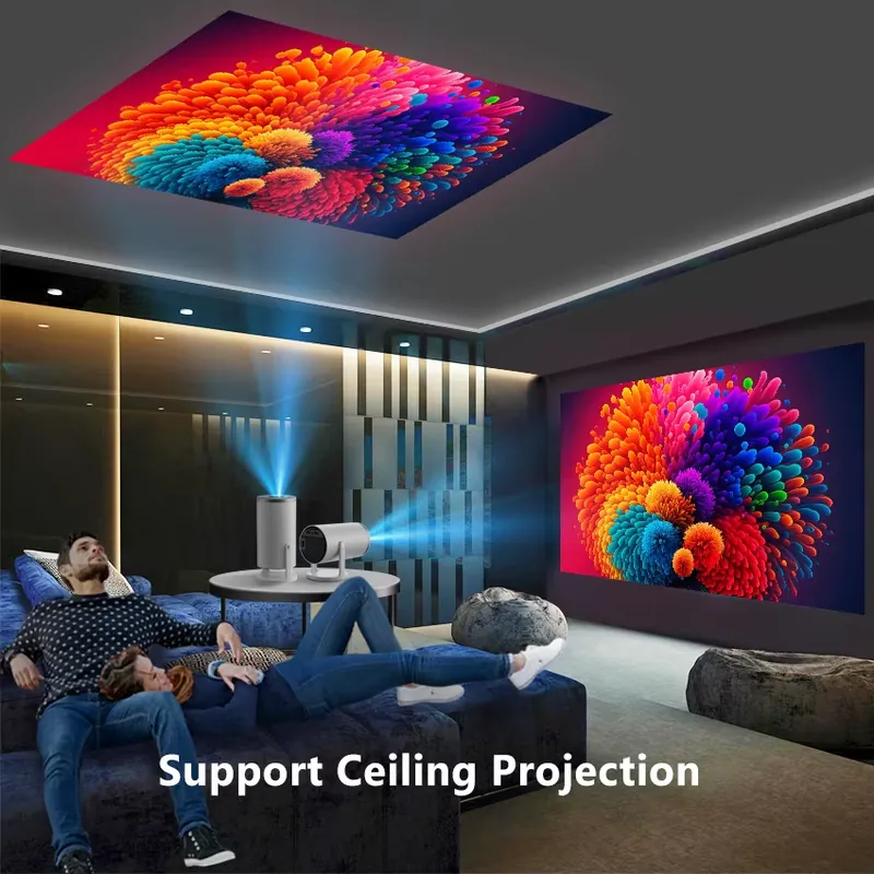 B66 Mini Hd Smart Portable Vid - Mini Projector Portable 评论和价格