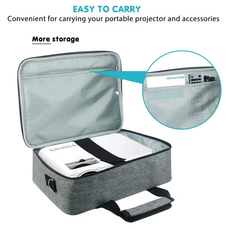 Projector Carrying Case, Proje - Mini Projector Portable 评论和价格