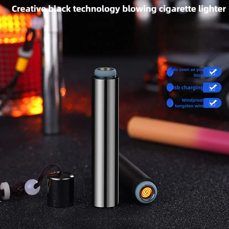 Creative Blowing Windproof Fla - Electronics Gadgets And Accessories 评论和价格