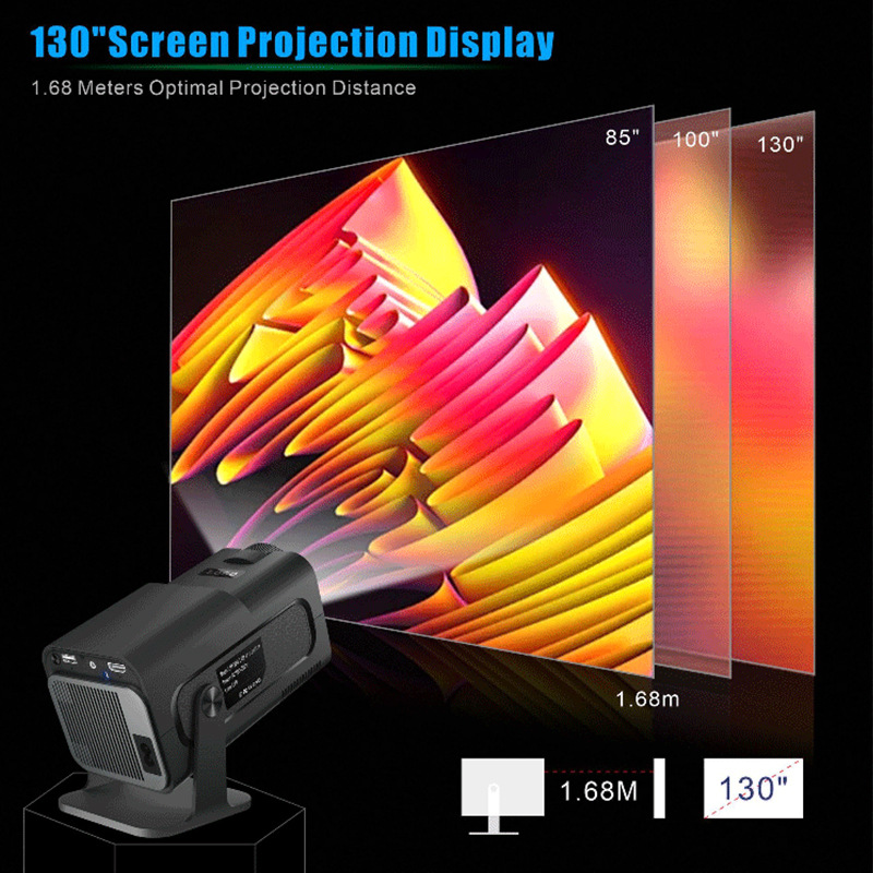 HY320 home bedroom portable pr - Mini Projector Portable 评论和价格