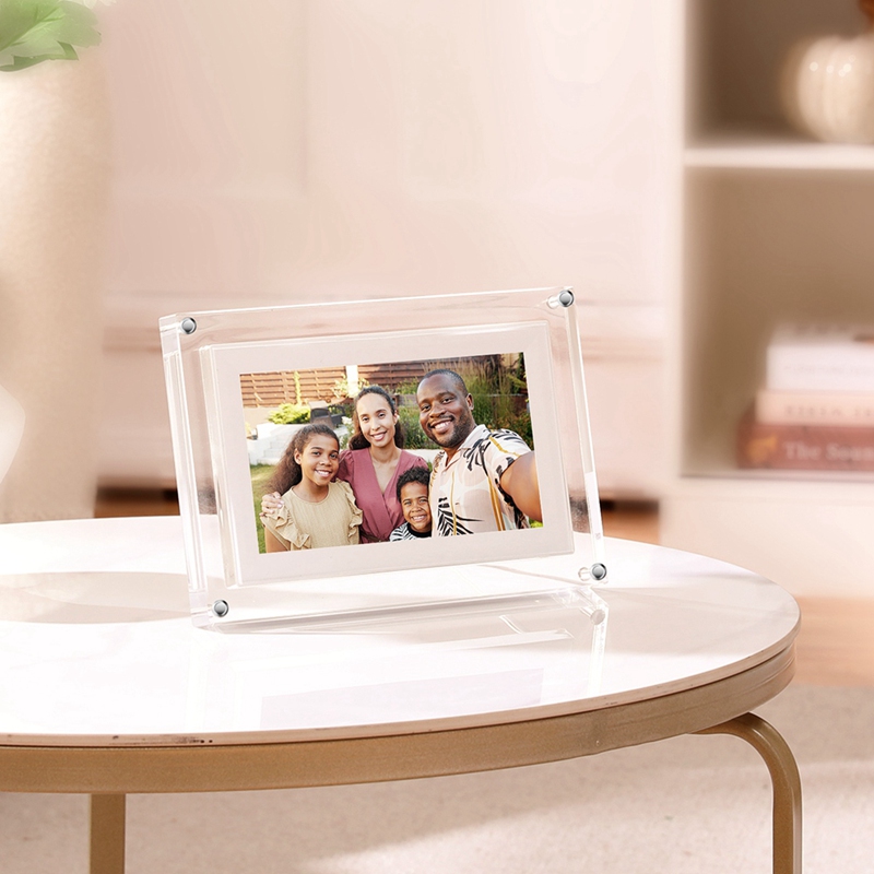New 7-Inch Transparent Acrylic - Digital Photo Frame Wifi 评论和价格