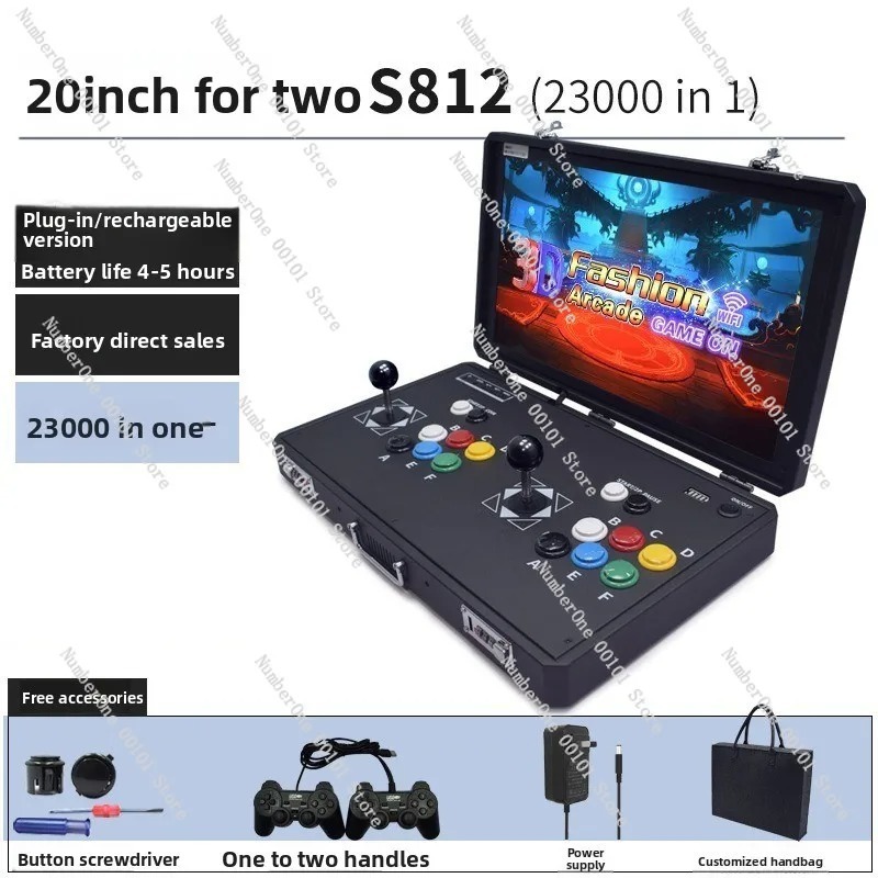 Portable Retro Arcade Game Con - Handheld Game Console 评论和价格