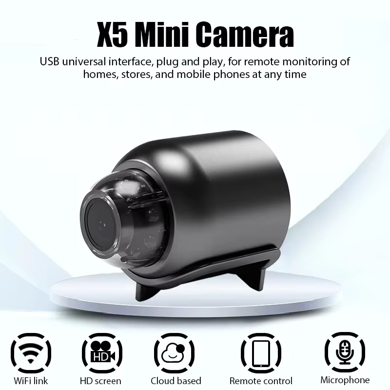 1080P New X5 Mini Camera Clear - Compact Camera Mirrorless 评论和价格