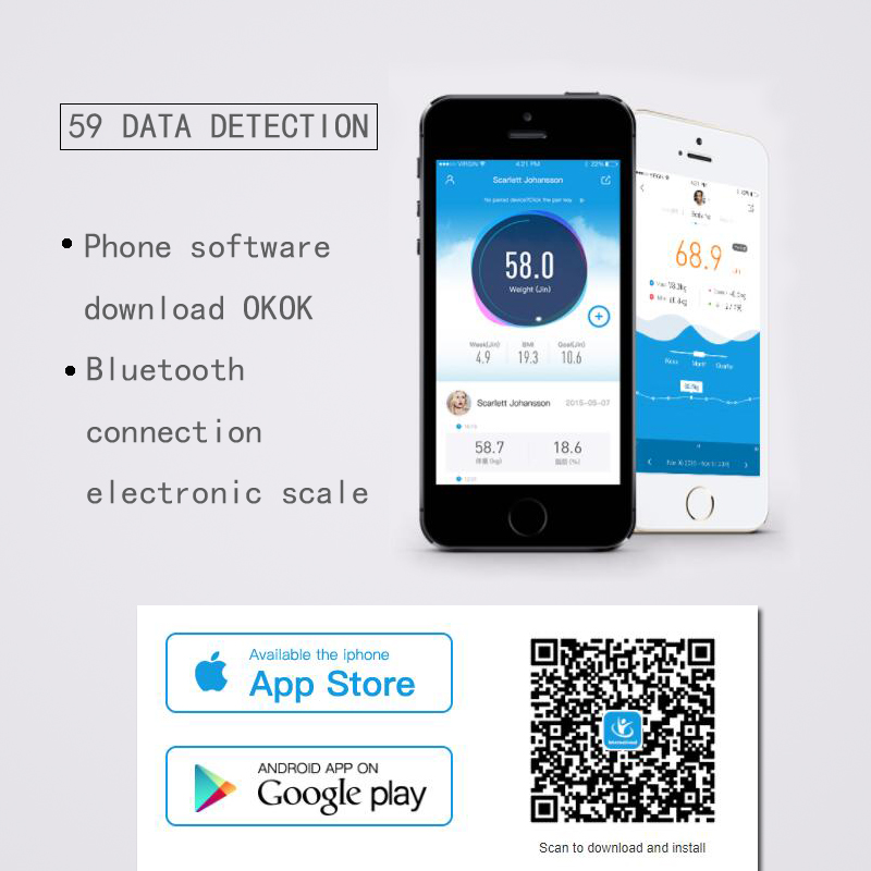 Body Fat Scale Smart Wireless  - Body Fat Scale Smart 评论和价格