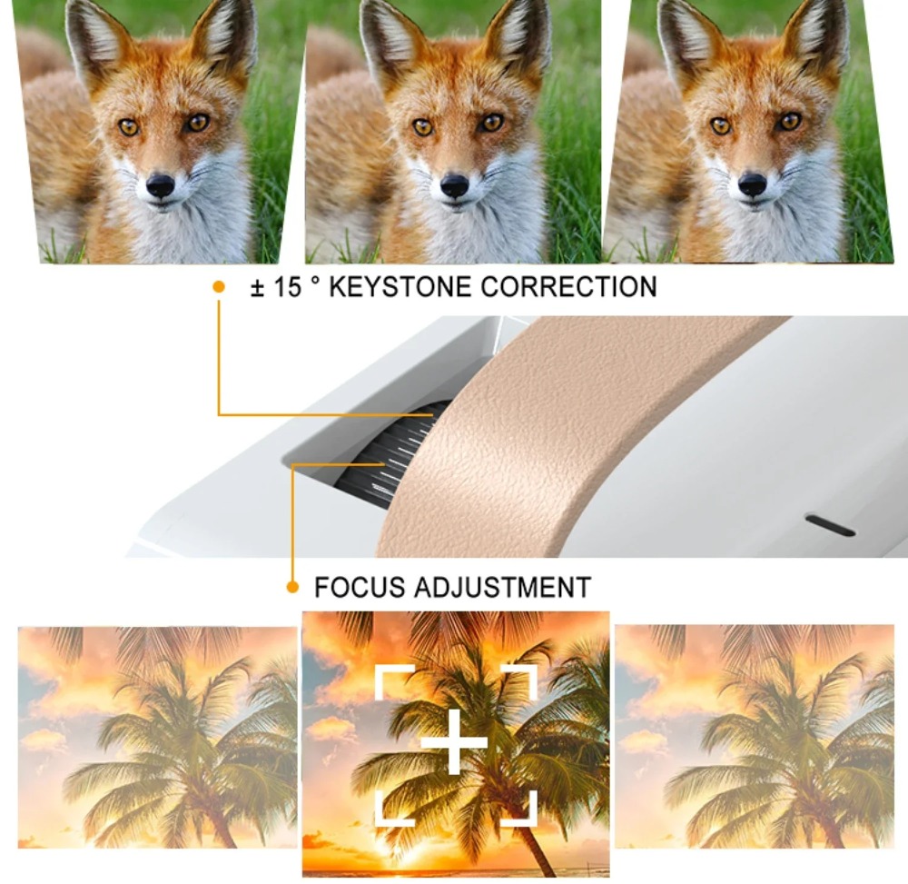 Portable Smart 4K Projector Mi - Mini Projector Portable 评论和价格